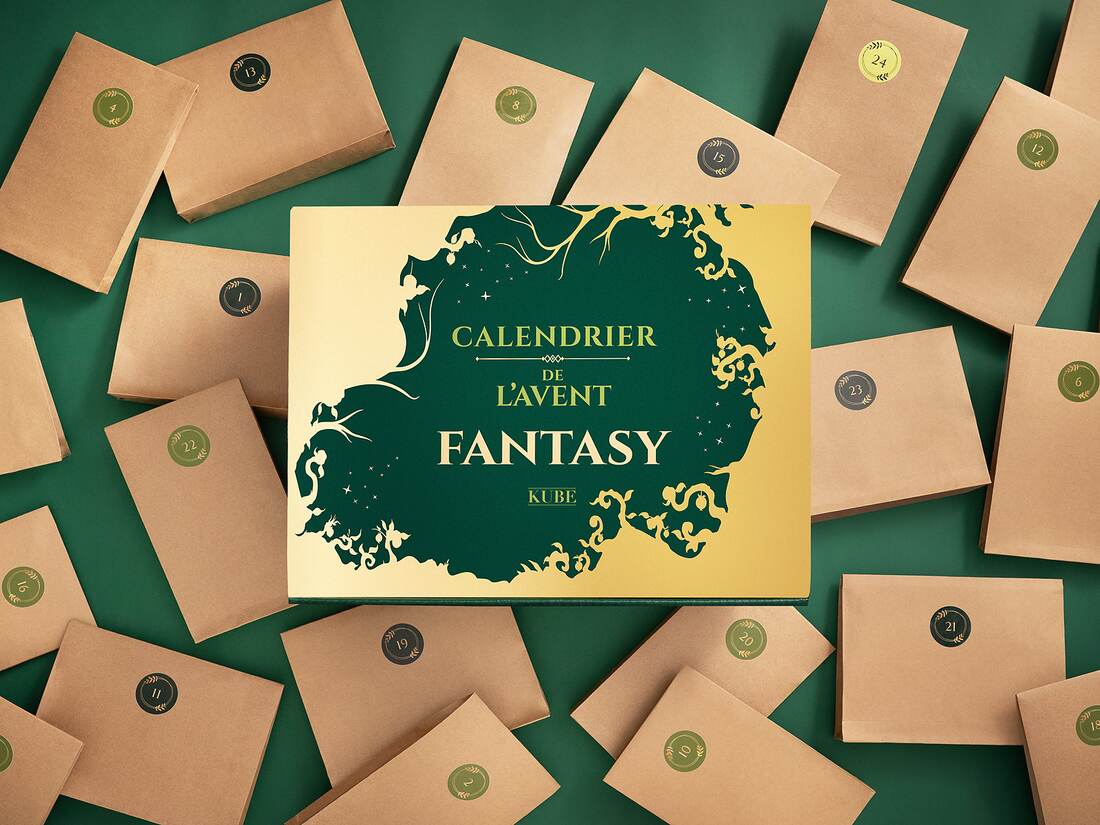 Le Calendrier Fantasy et ses 24 pochettes