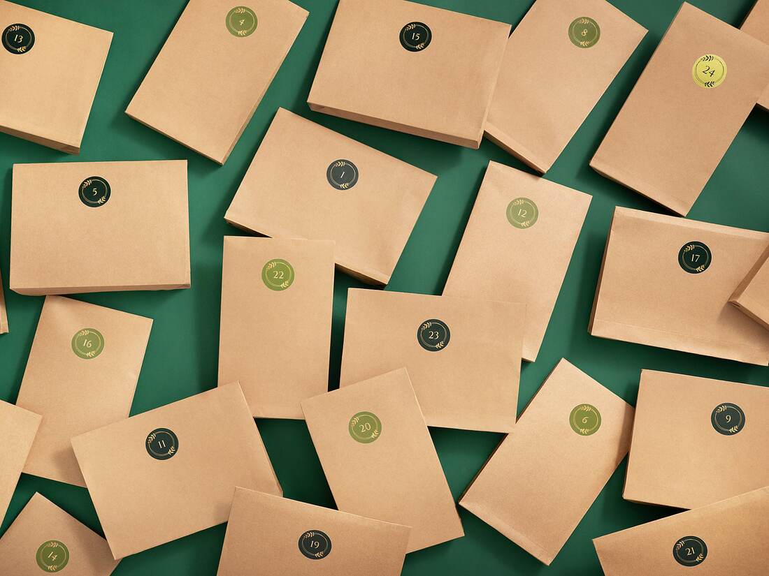 Les 24 pochettes du Calendrier Fantasy