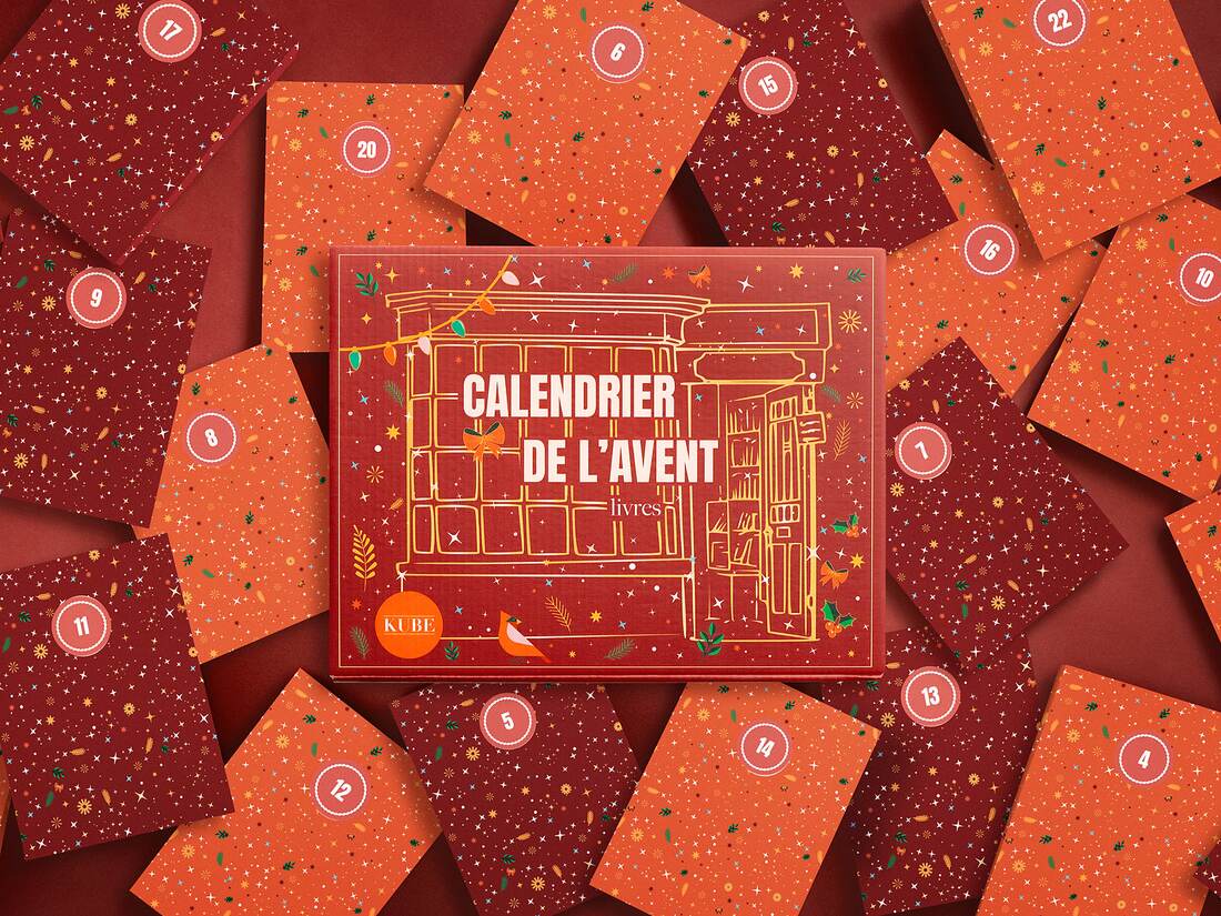 Le Calendrier Kube et ses 24 pochettes